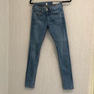 Skinny leg rag&bone jeans.